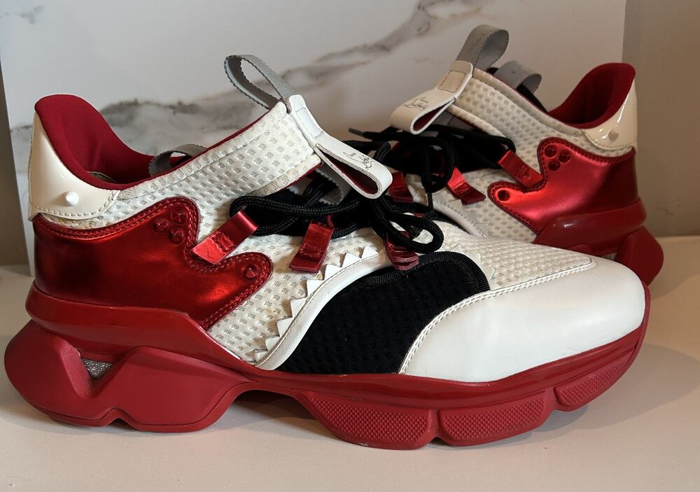 Christian Louboutin Red Runners, Size 45 (US 12)